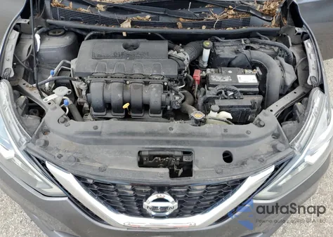 2016 Nissan Sentra S z USA, uszkodzony, nr VIN 3N1AB7AP5GY247651